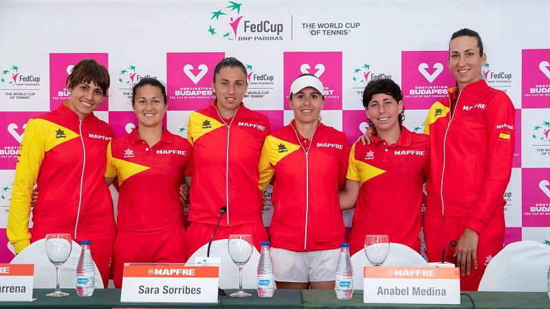 España se enfrentará a EE.UU. en las Finales de la Copa Federación el 16 de abril