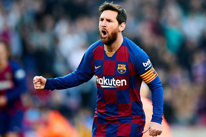Messi se exhibe ante el Eibar y arrebata el liderato al Madrid
