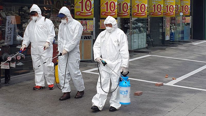Corea del Sur declara el nivel máximo de alerta por coronavirus tras superar los 600 infectados