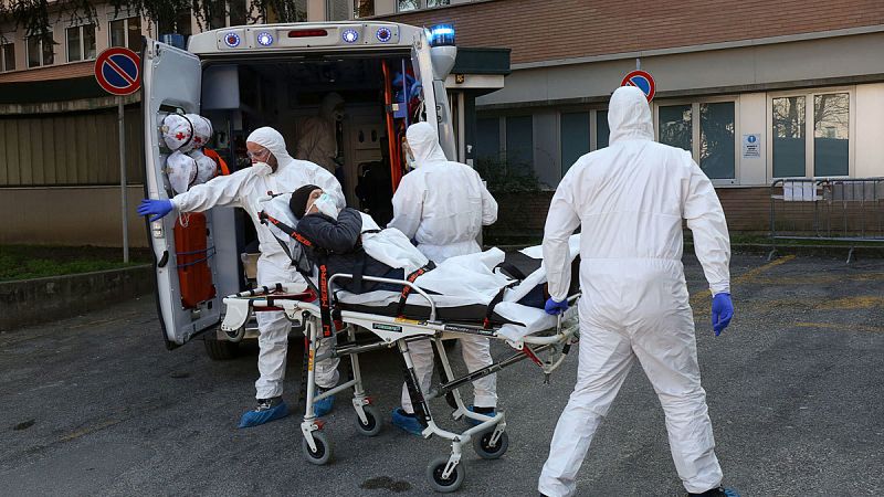 Muere una tercera persona por coronavirus en Italia y ascienden a 152 los contagiados