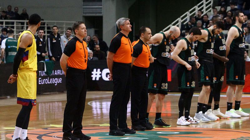 La Euroliga recrimina el ataque sufrido por los árbitros y advierte a Grecia