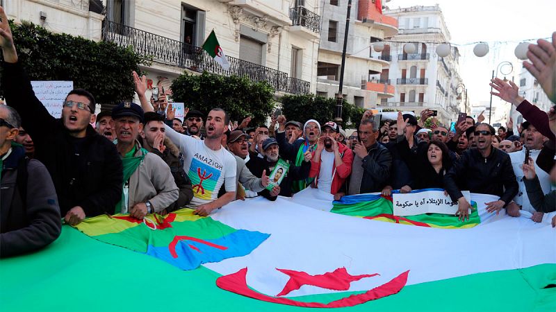 Argelia cumple un año de protestas sin perder intensidad en sus reivindicaciones