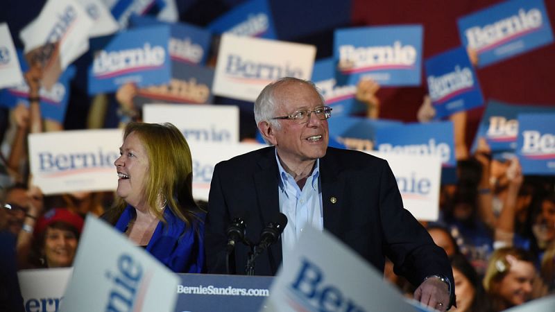 Sanders consigue una abultada mayoría en Nevada y se pone en cabeza para las primarias democrátas