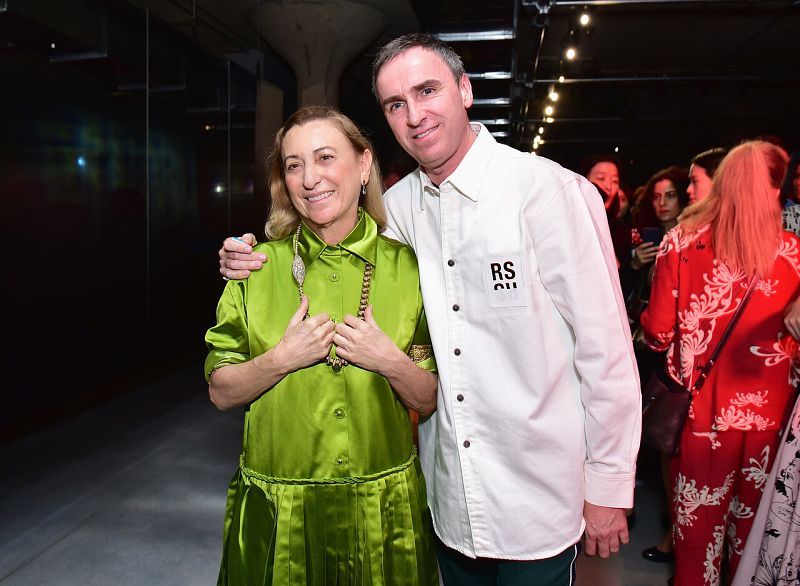 Miuccia y Raf Simons 'la lían' Prada