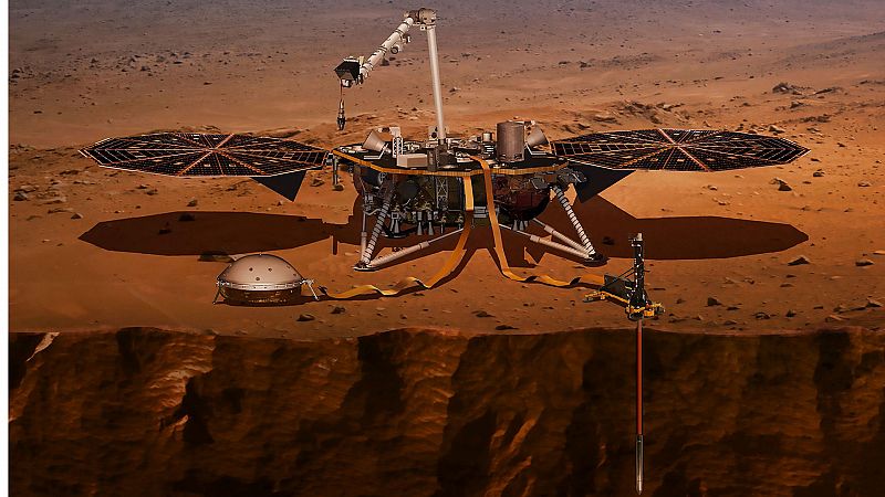 La sonda InSight de la NASA descubre la existencia de terremotos en Marte