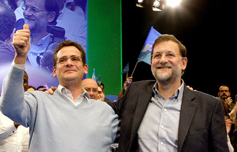 Rajoy: "Basagoiti es la apuesta clara, sin tapujos, por la derrota de ETA"