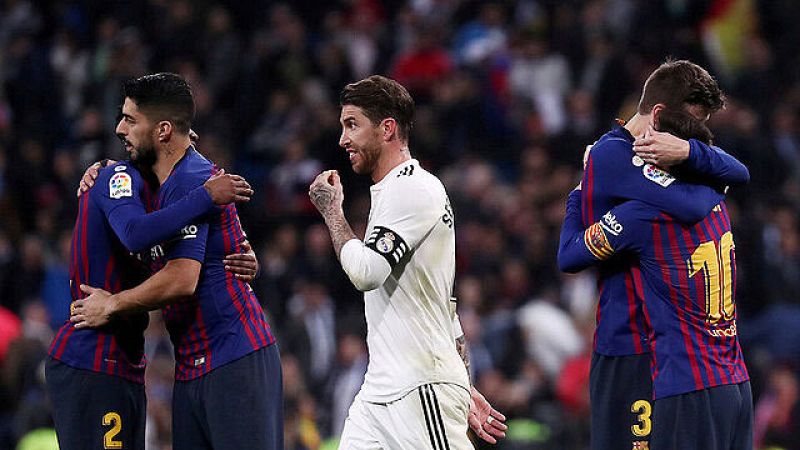 Madrid-Barça, duelo de crisis en el Bernabéu