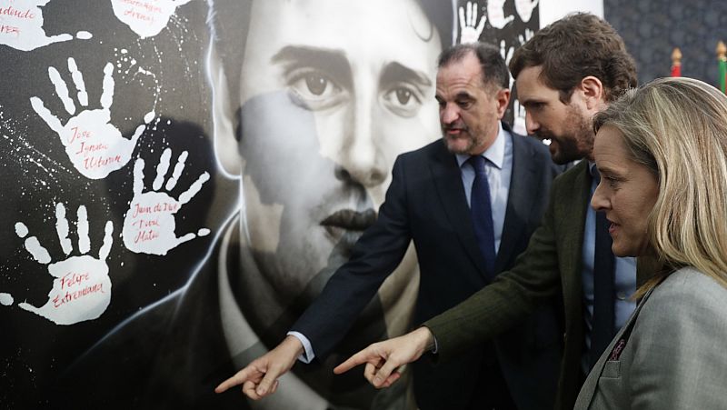 Casado carga contra la gestión del PNV de Zaldibar y cuestiona su "honradez" en la presentación de Iturgaiz