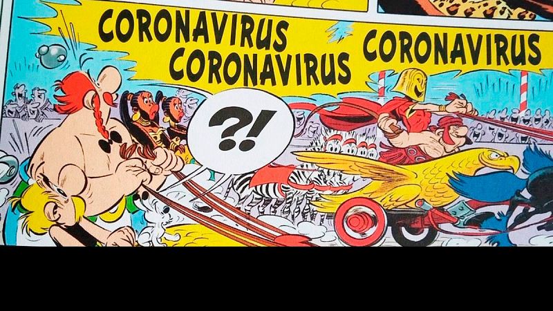 Astérix y Obélix ya se enfrentaron a Coronavirus en 2017