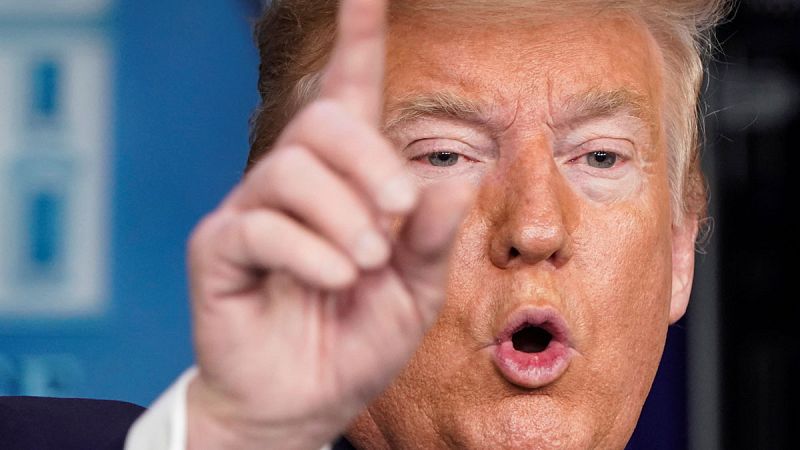 Trump veta el acceso a EE.UU. desde Irán por el coronavirus y mira a la frontera con México