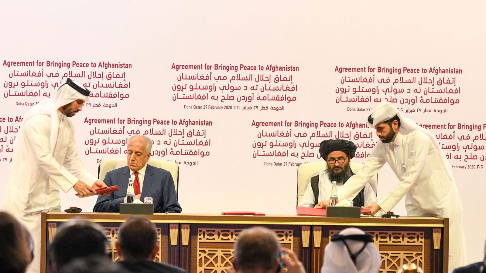 Acuerdo entre EE.UU. y talibanes en Afganistán