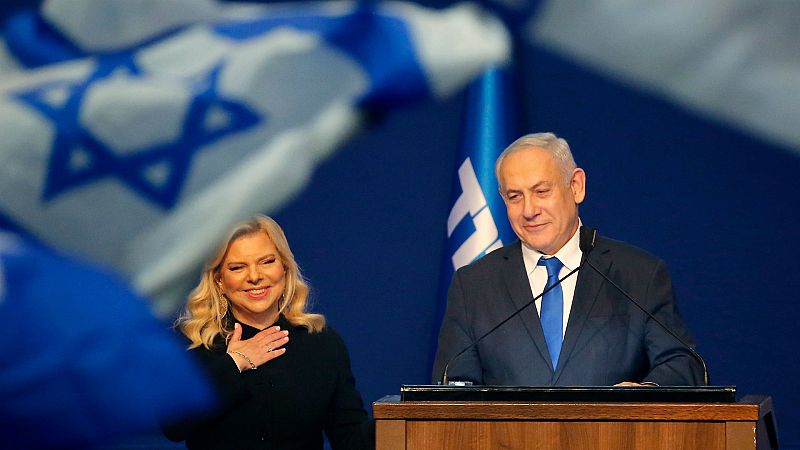 Netanyahu encabeza el lento recuento en las elecciones de Israel