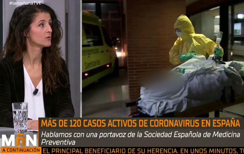 Margarita Mosquera dice que es una "banalidad" comparar el coronavirus con la gripe
