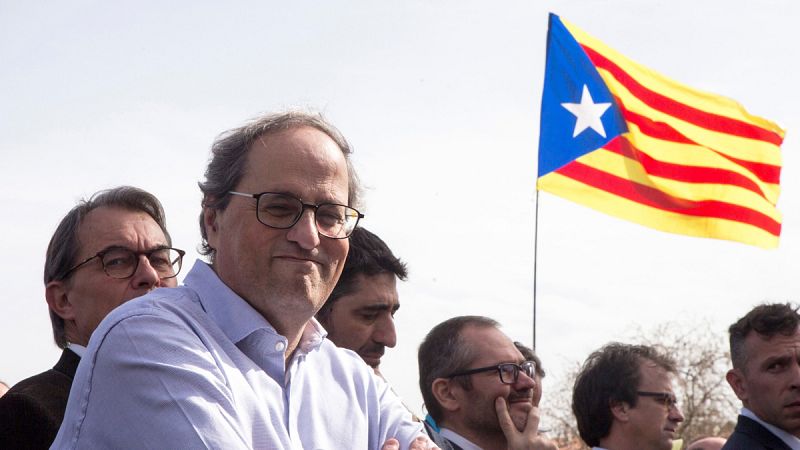 Torra denuncia ante el Supremo una "confabulación" entre Cs y la Junta Electoral para cesarle como presidente