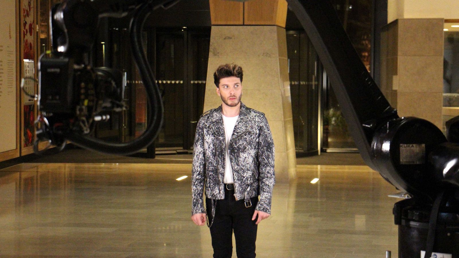 Blas Cantó vivirá una "noche en el museo" en la postal de Eurovisión 2020