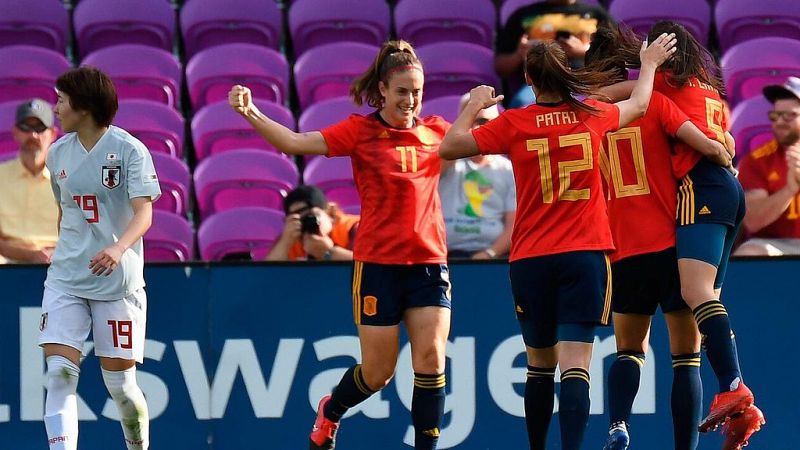 España vence y convence ante Japón en su debut en la SheBelieves Cup