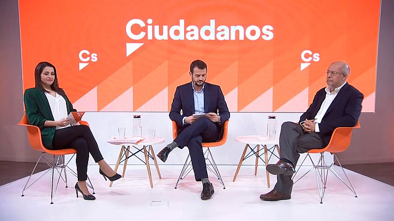 Los afiliados de Ciudadanos votan para elegir al próximo presidente con Arrimadas como clara favorita
