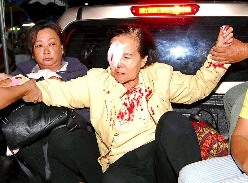 Nuevos incidentes en Tailandia con al menos 64 heridos en distintos puntos