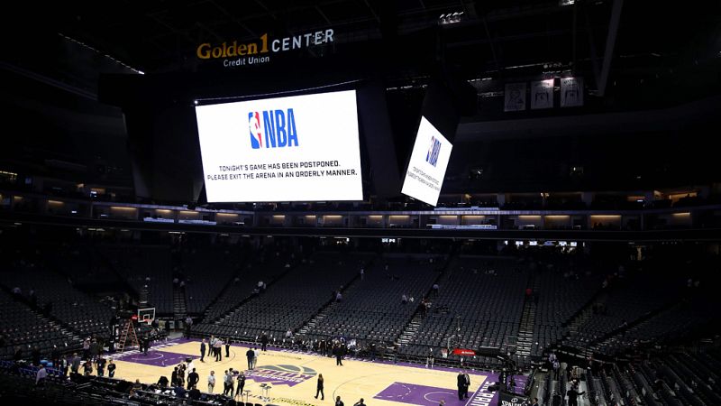La NBA cancela la temporada por el coronavirus tras confirmarse el positivo del jugador Rudy Gobert
