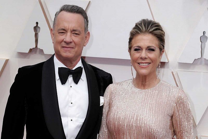 Tom Hanks y Rita Wilson, contagiados del coronavirus