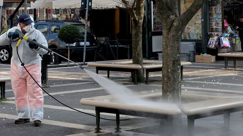 Italia supera el millar de muertes con coronavirus tras sumar 188 en 24 horas