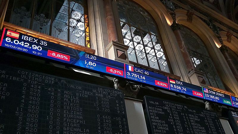 El Ibex gana el 6,41 %, la mayor subida desde diciembre de 2008