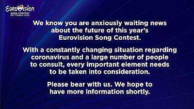 La UER decidir el futuro de Eurovisin 2020 en las prximas horas