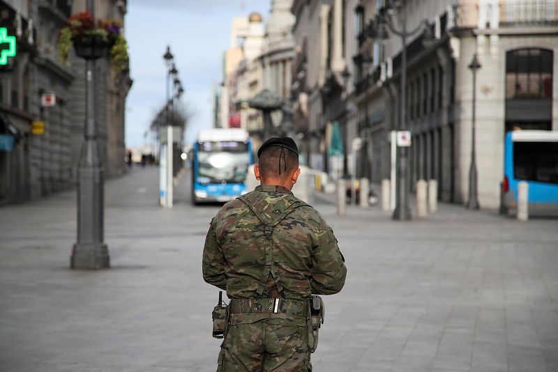El Ejército amplía este miércoles su dispositivo para luchar contra el coronavirus en 48 localidades