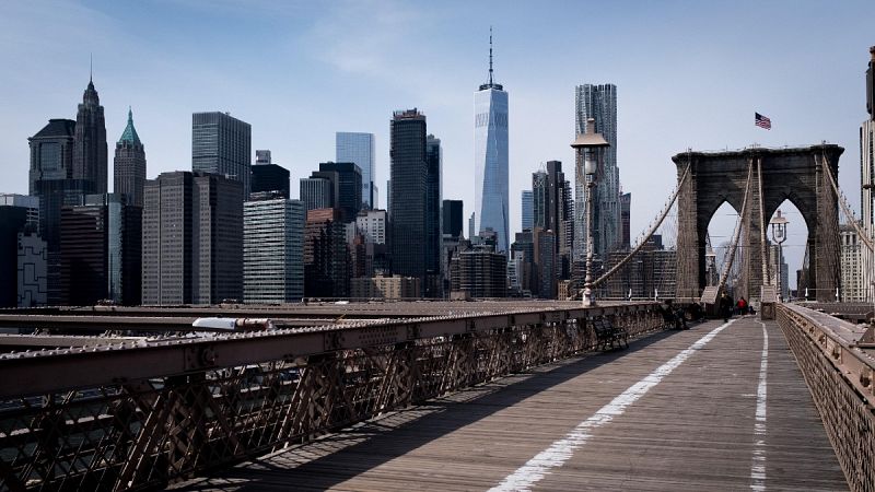 Nueva York ordena que el 75% de los trabajadores se quede en casa, pero descarta el confinamiento