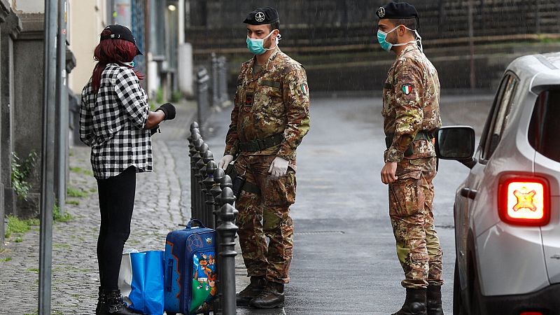 Italia contabiliza 4.825 fallecidos con coronavirus, 793 más un solo día, un nuevo récord