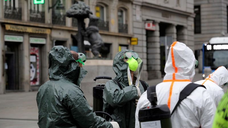 Las Fuerzas Armadas empezarán a desinfectar residencias de mayores en la Comunidad de Madrid