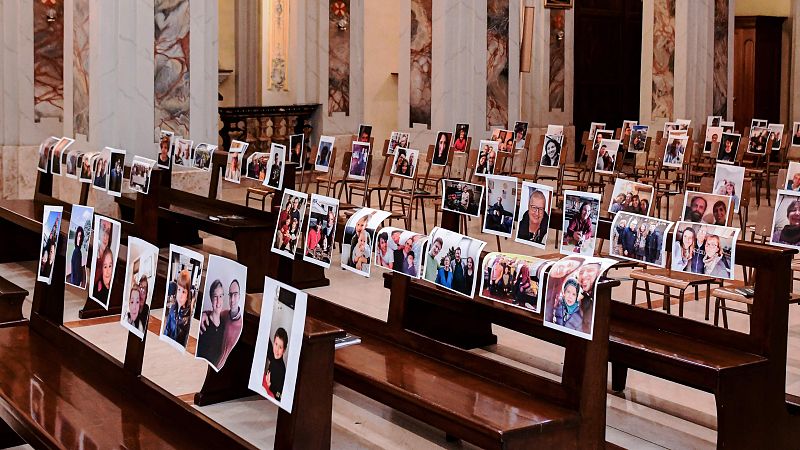 Italia contabiliza 5.476 fallecidos con coronavirus, 651 más en un día con casi 4.000 nuevos contagios