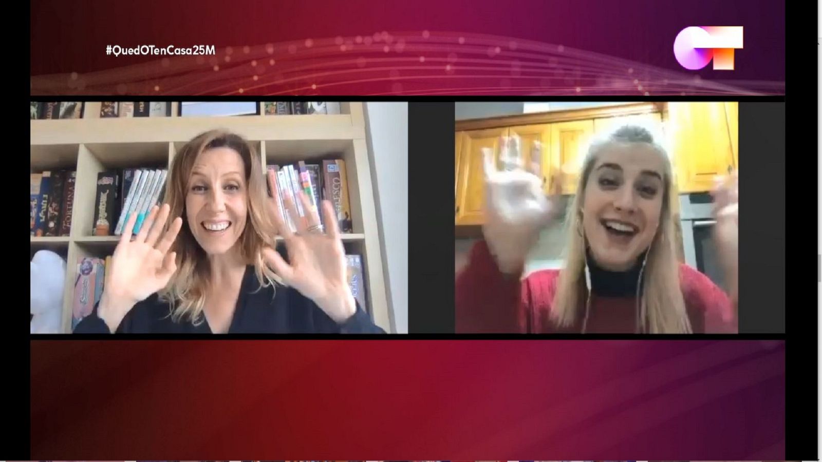 Andrea Vilallonga llama a Samantha para animarla