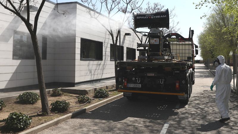 Defensa despliega al Ejército para realizar desinfección y misiones de ayuda en 15 municipios de Madrid