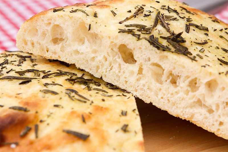 Receta de focaccia "a la extremeña", por Jesús Monedero