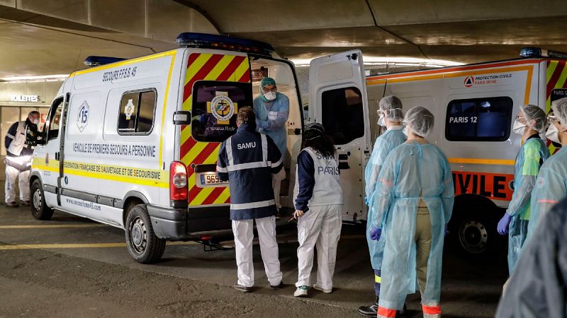 Francia se convierte en el cuarto país en superar la barrera de las 4.000 muertes con coronavirus