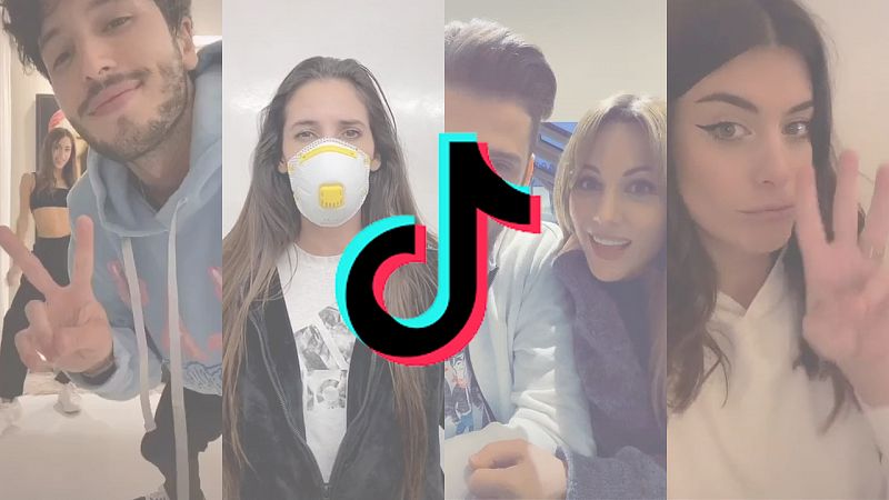 Los famosos muestran su creatividad con sus vídeos de Tik Tok