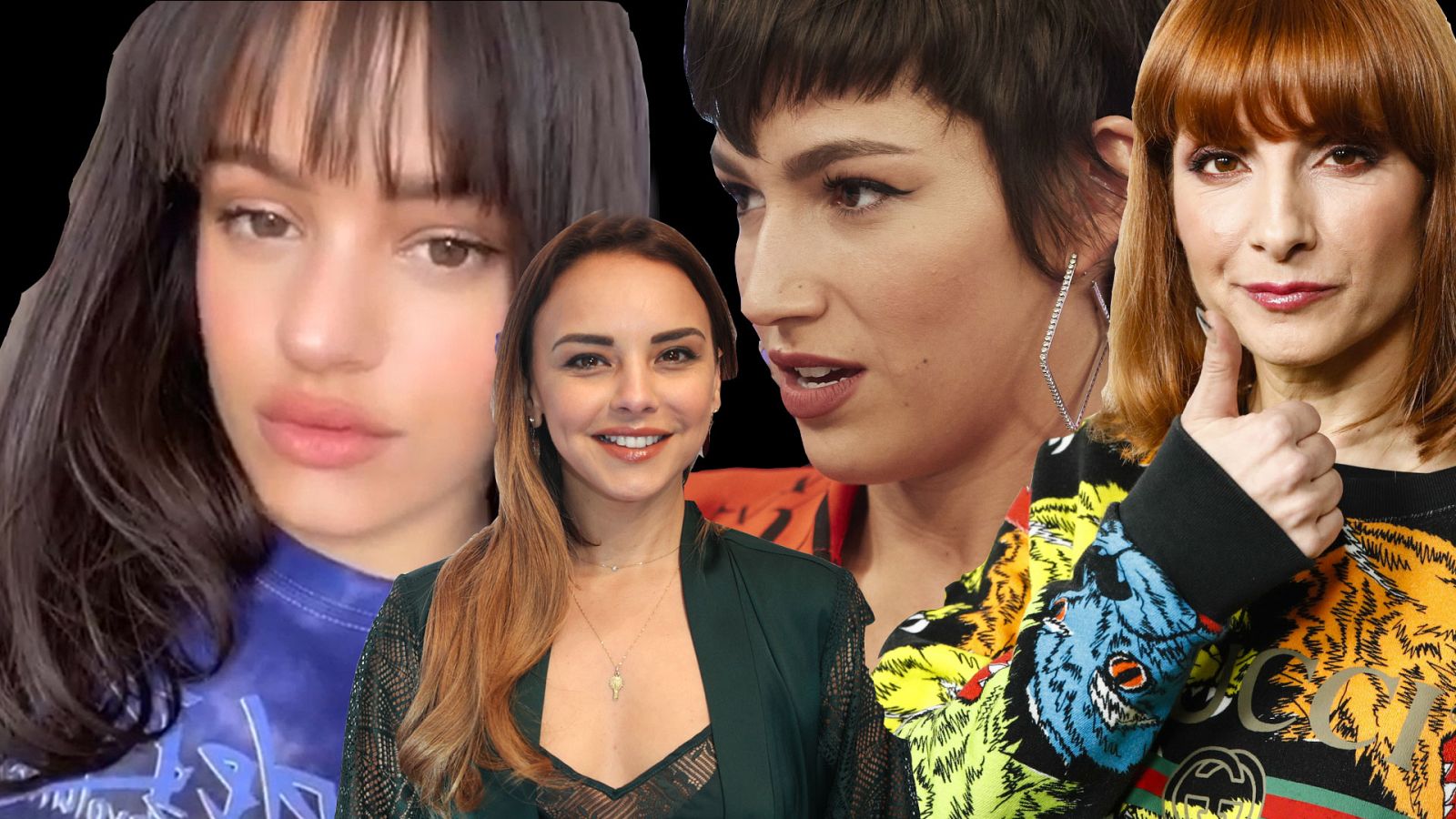 Cómo cortar el pelo en casa: Rosalía y Úrsula Corberó lo hacen | Ver