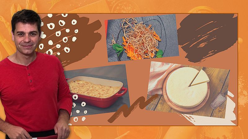 Menú de fin de semana: aperitivo, lasaña y tarta de queso