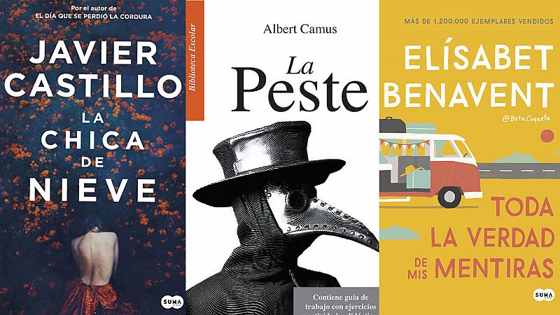 Los libros de ficción más vendidos durante la cuarentena