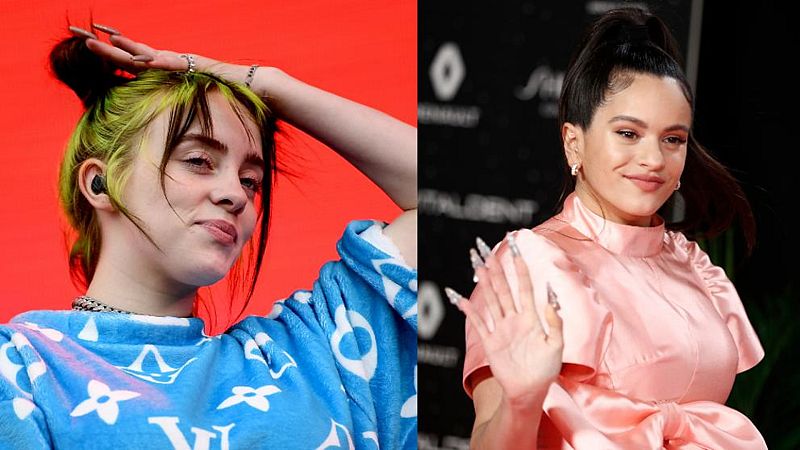La cuarentena revive la colaboración de Rosalía con Billie Eilish y atrasa la de Travis Scott