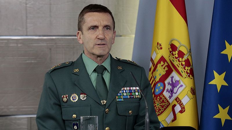 El jefe de la Guardia Civil dice que trabaja para "minimizar" las críticas al Gobierno y Marlaska lo califica de "lapsus"