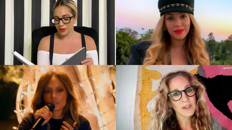 El mensaje de amor de los famosos en el concierto 'One World, Together At Home'