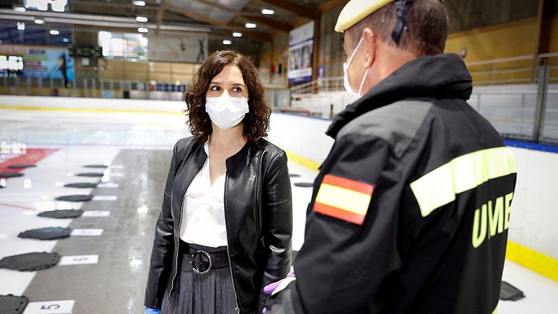 Madrid cerrará el miércoles la morgue del Palacio de Hielo de la capital