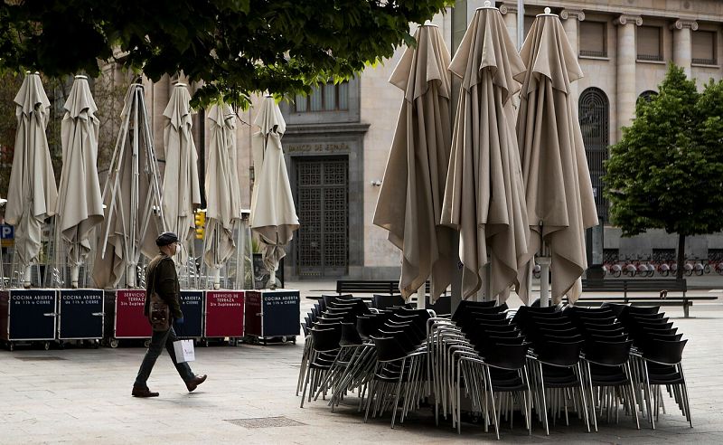 El Banco de España prevé que el PIB podría caer este año entre el 6,6% y el 13,6%