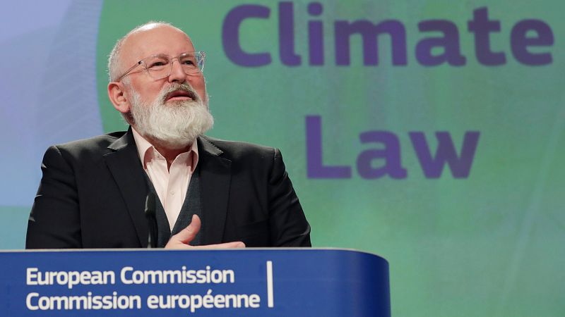 Timmermans: "La recuperación debe ser verde y rápida"