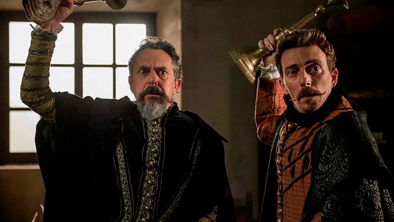 Cervantes, Lope de Vega y otros escritores, estrellas de televisión gracias a El Ministerio del Tiempo