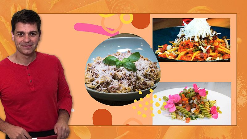 Tres recetas de pasta para el fin de semana