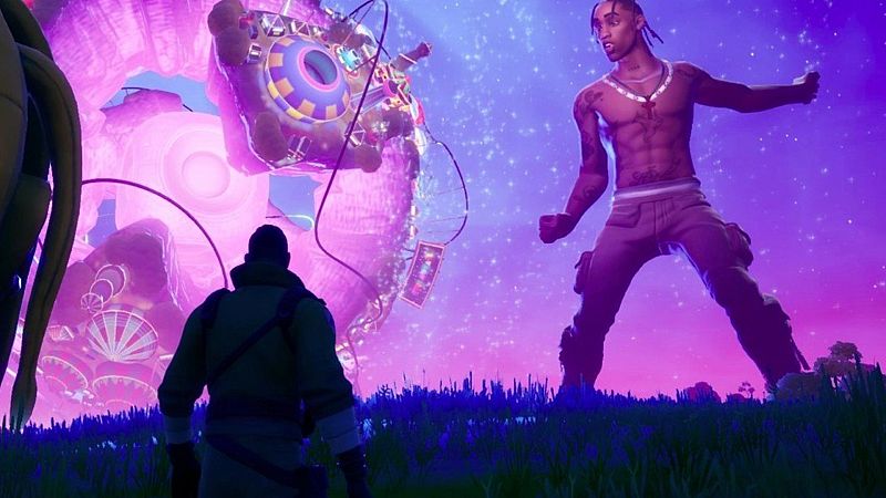 Fortnite bate récords con Astronomical, el concierto de Travis Scott en el videojuego