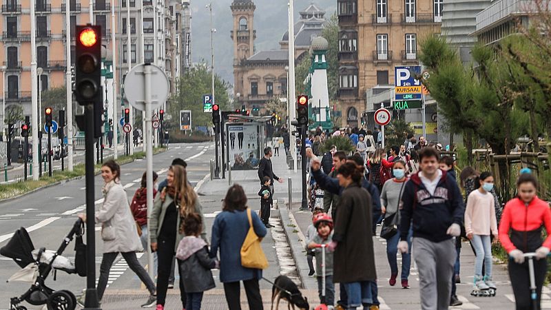 No, no ha habido tantas aglomeraciones como parece el primer día de desconfinamiento de menores